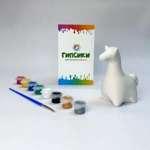 Лошадка Дымковская набор для раскрашивания