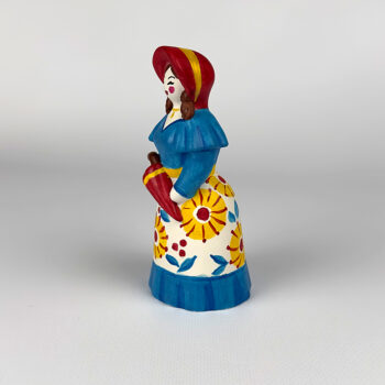 Барышня с зонтиком, Вариант раскрашивания