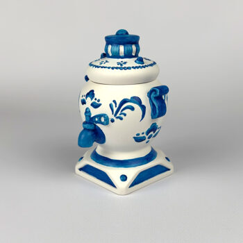 Самовар - шкатулка от ТМ Гипсики, вариант раскрашивания